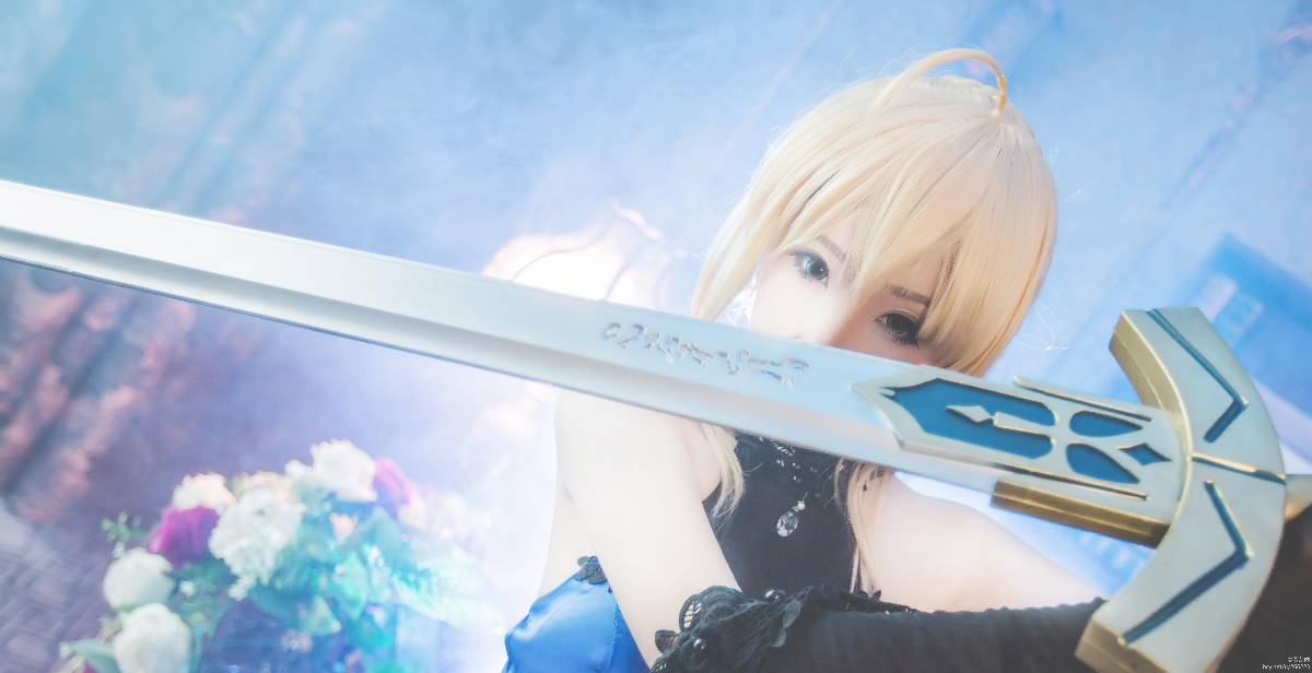 【fateextella】saber 蓝礼服 ver (17)