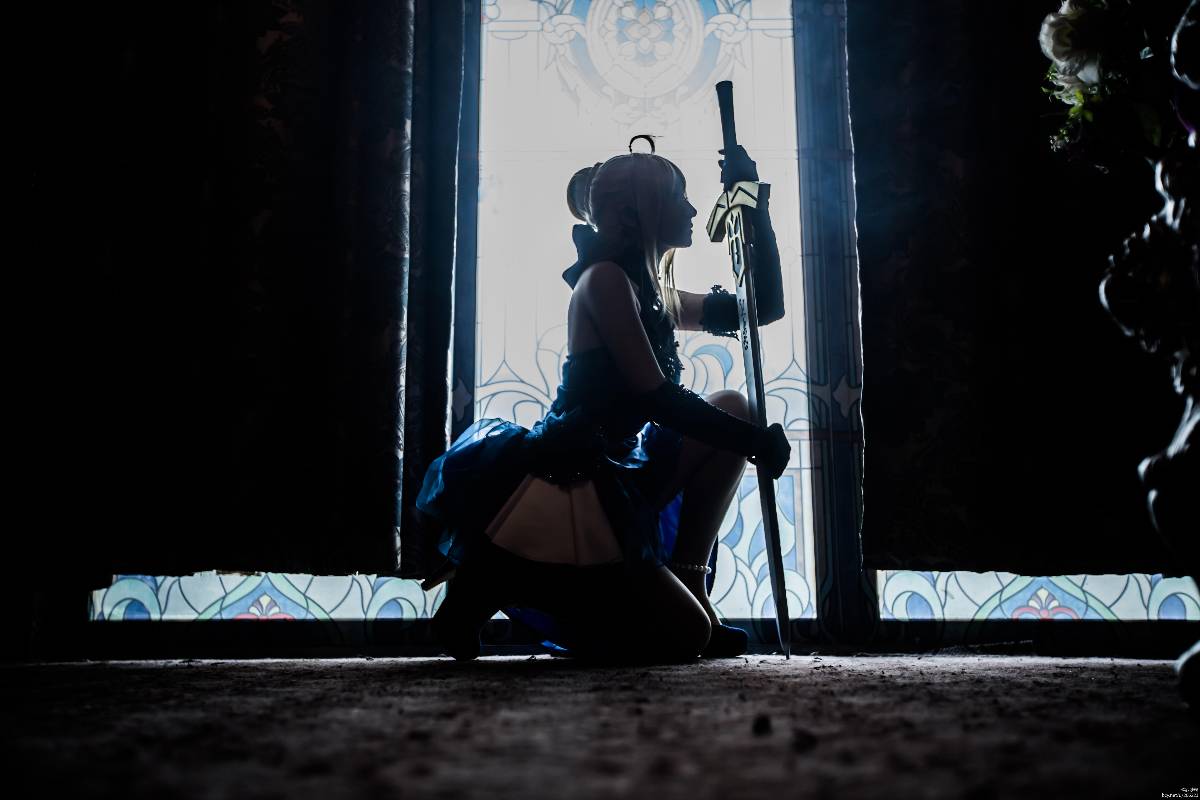 【fateextella】saber 蓝礼服 ver (20)