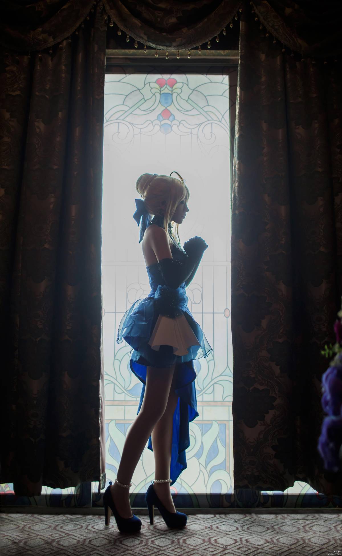 【fateextella】saber 蓝礼服 ver (21)