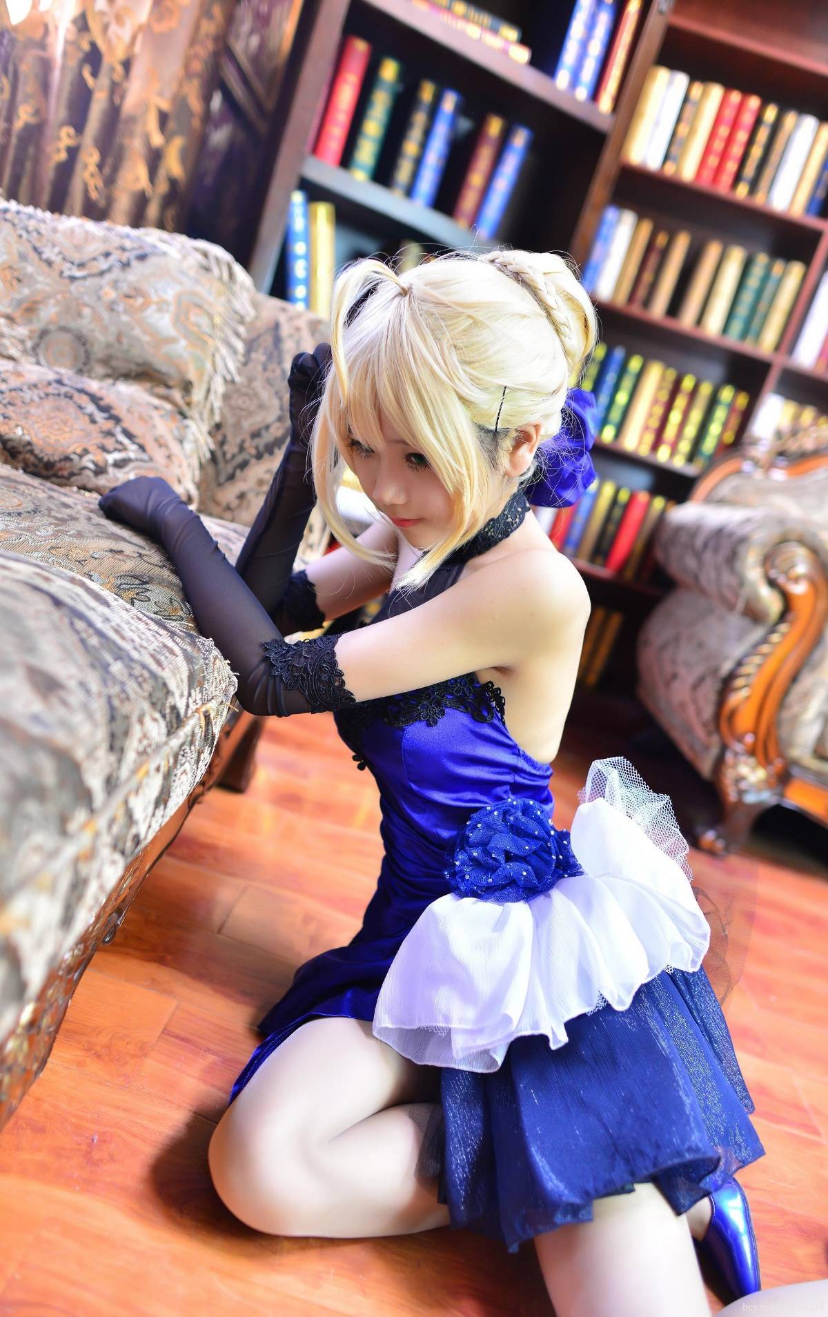 cos saber蓝礼服 (1)
