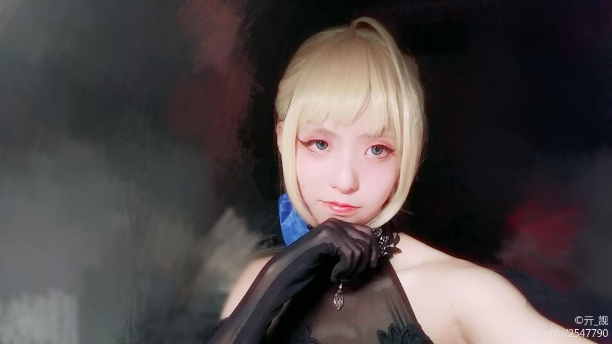 saber蓝礼服 (8)