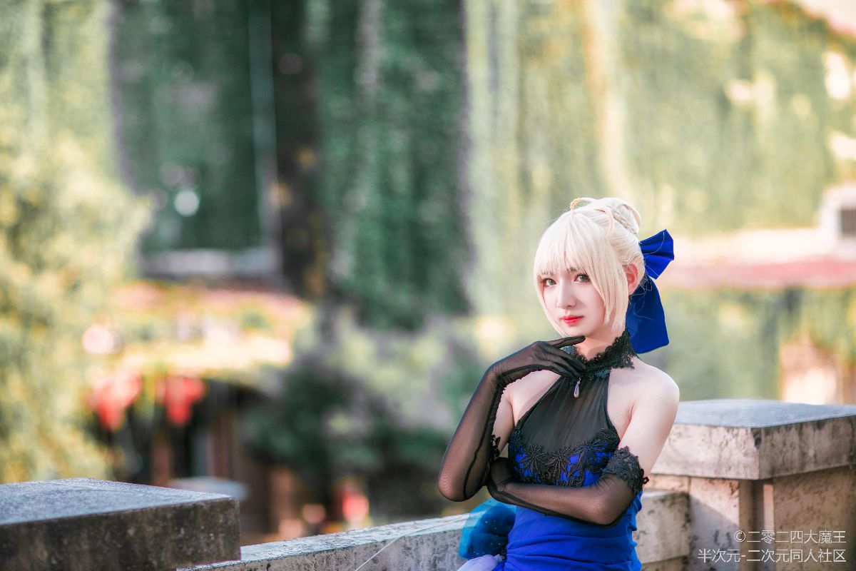 Fateextella 设定集 saber蓝礼服 (3)