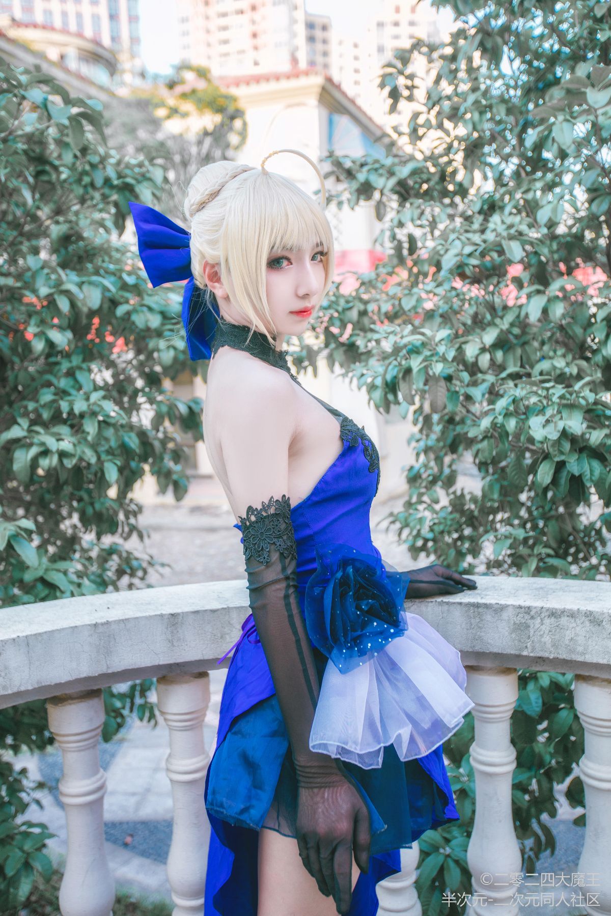 Fateextella 设定集 saber蓝礼服 (1)