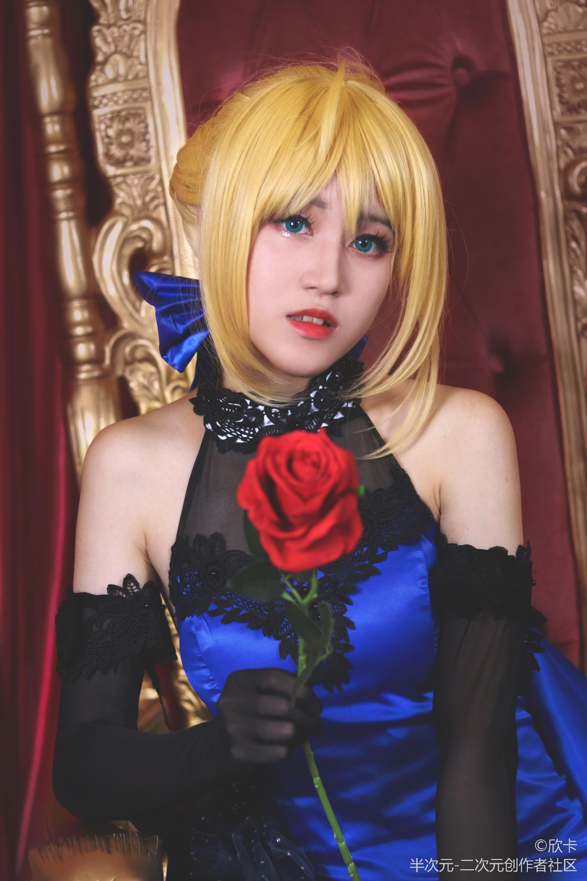 saber蓝礼服 (8)