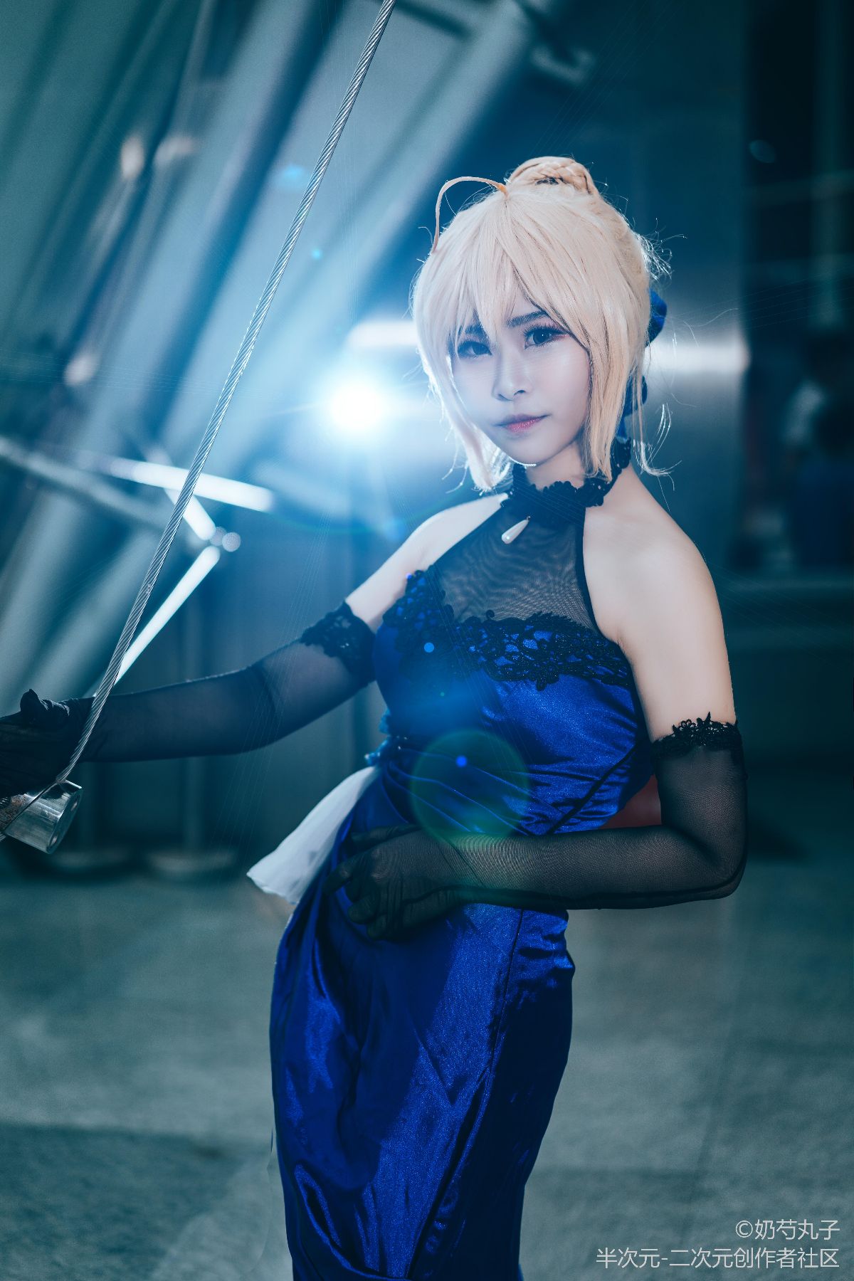 ccs场照 #fate##saber##蓝礼服# (4)