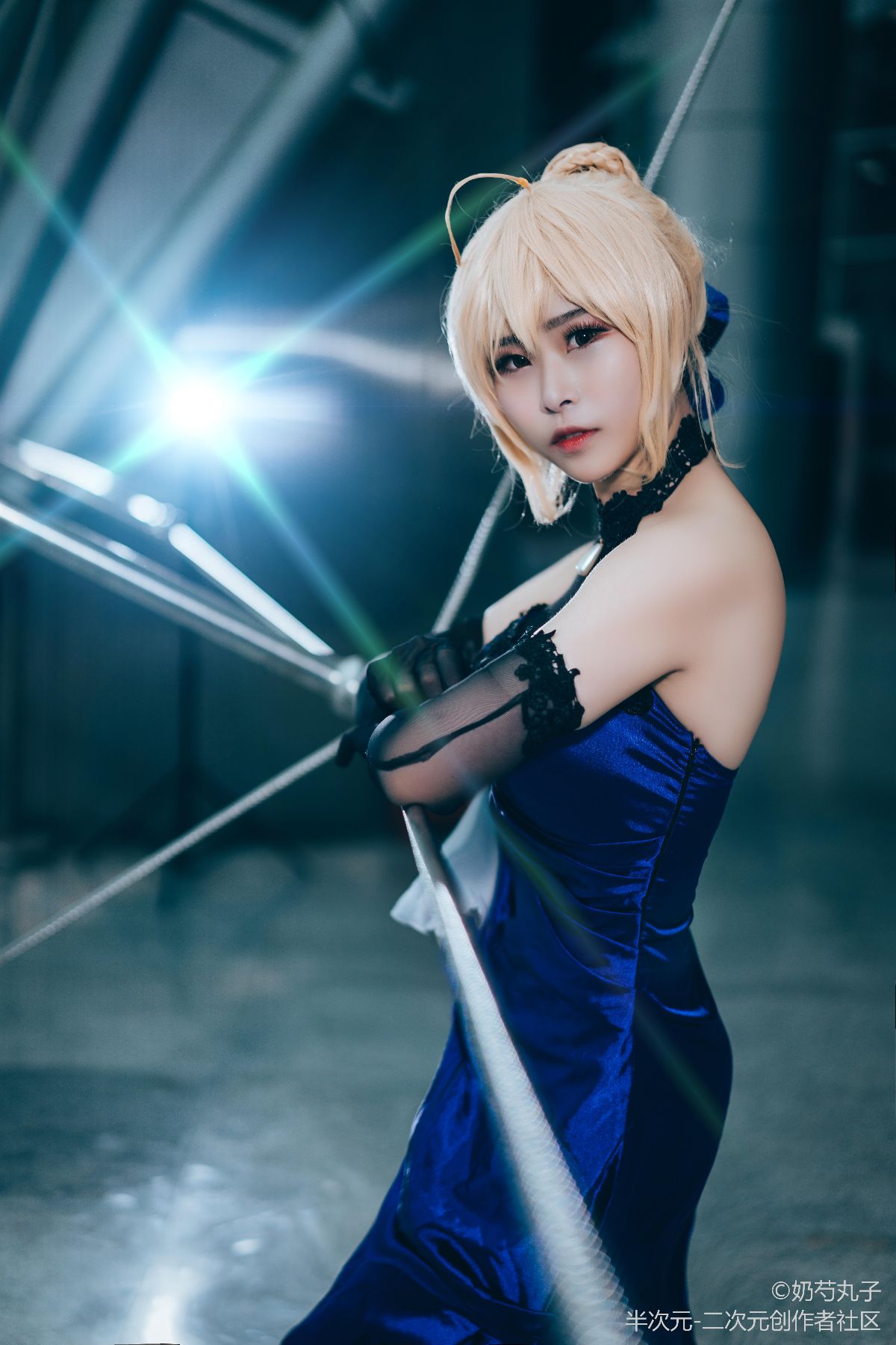 ccs场照 #fate##saber##蓝礼服# (5)