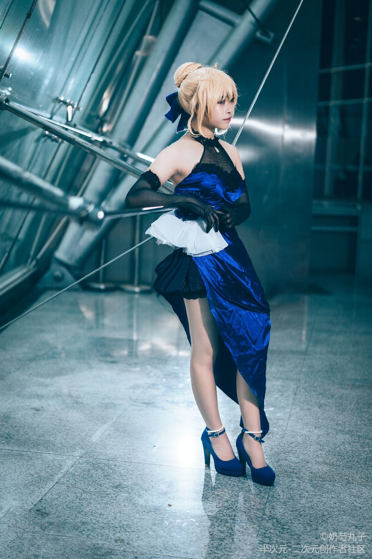 ccs场照 #fate##saber##蓝礼服# (6)
