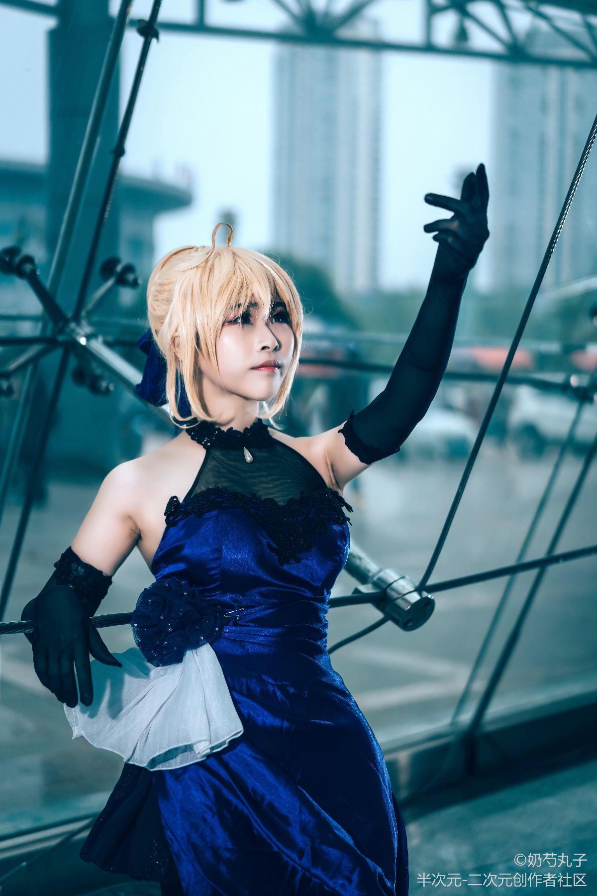 ccs场照 #fate##saber##蓝礼服# (8)