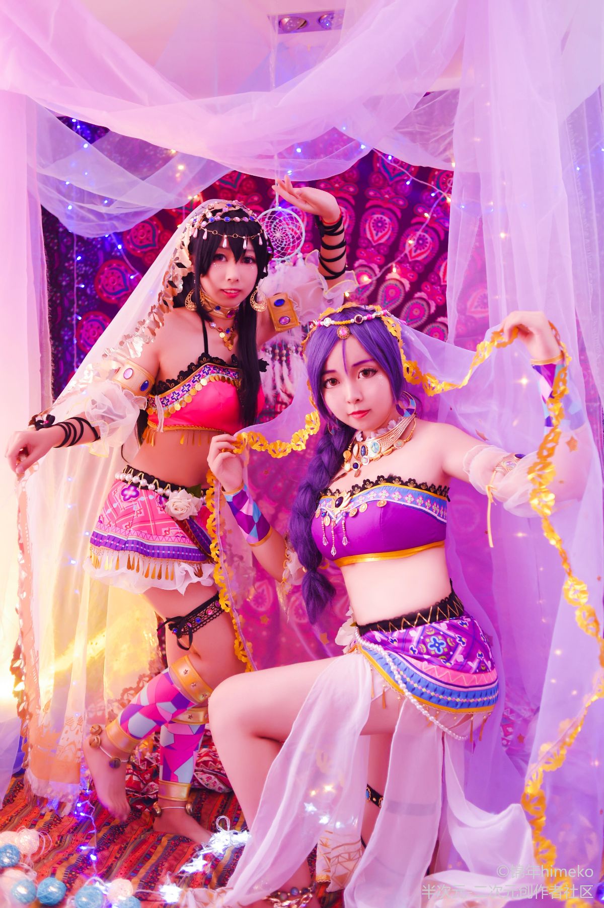 Lovelive!LL阿拉伯舞娘觉醒穗乃果海未南小鸟妮可希凛 (2)