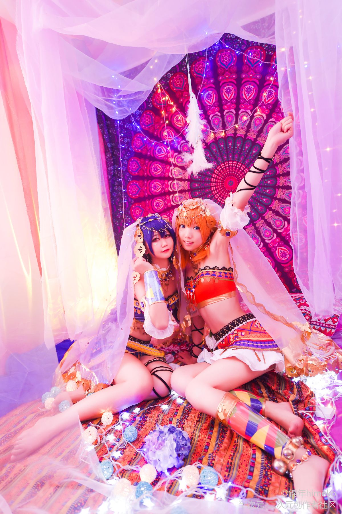 Lovelive!LL阿拉伯舞娘觉醒穗乃果海未南小鸟妮可希凛 (5)