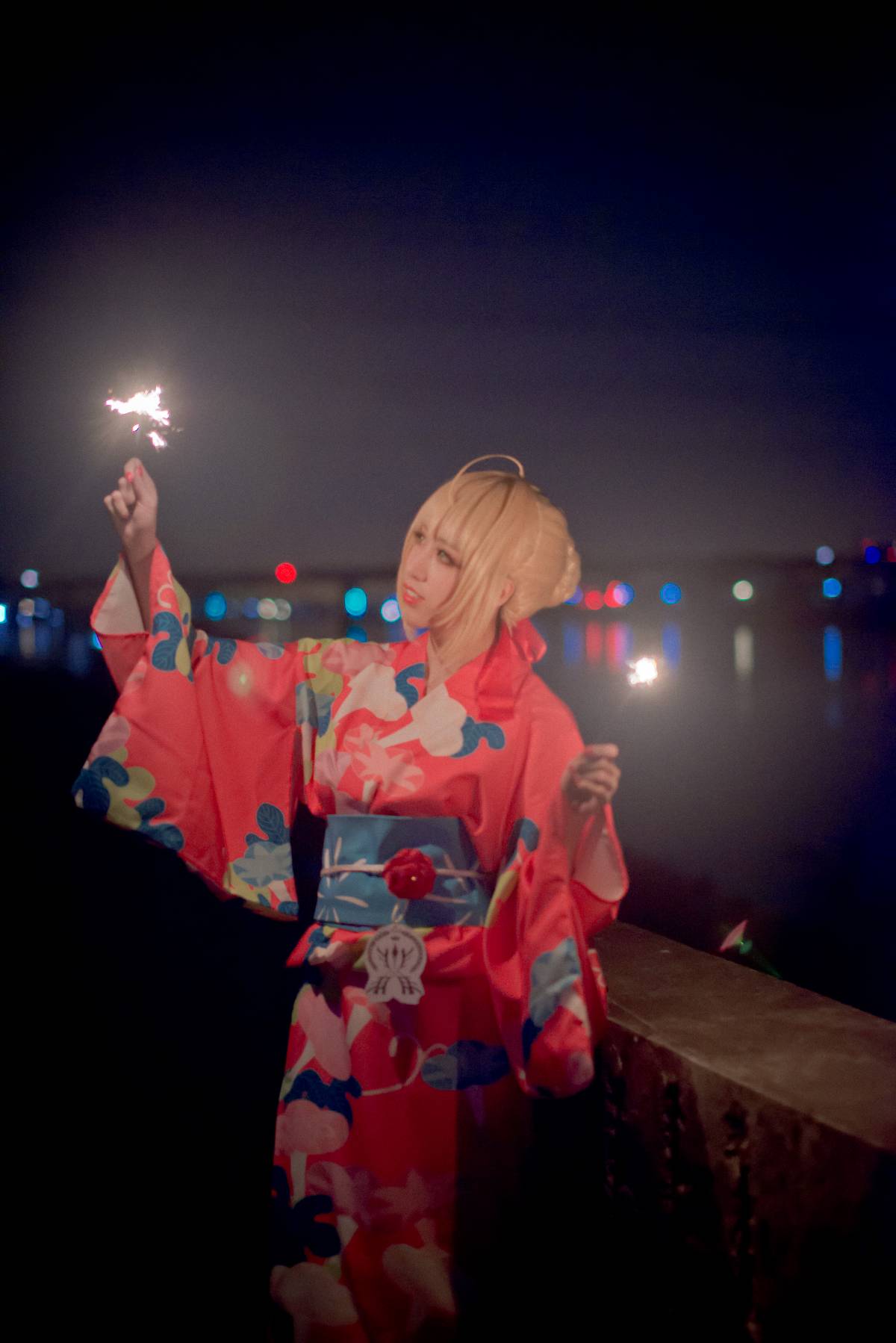 +。Fate。+系列 尼禄 挂画版浴衣 (8)