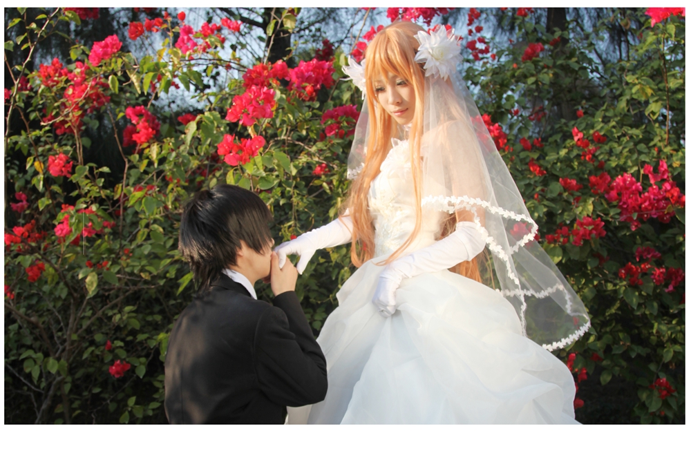 ★ 刀剑神域 ★ 婚纱ver (14)