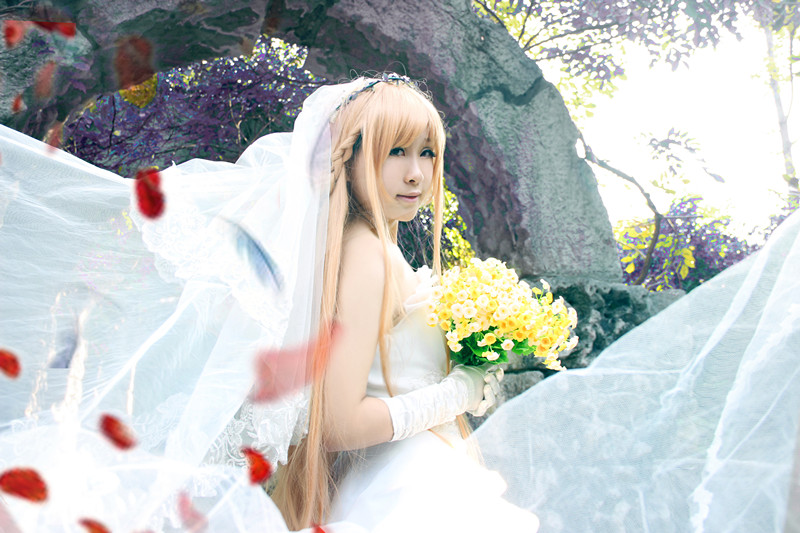★ 刀剑神域 ★ 婚纱ver (34)