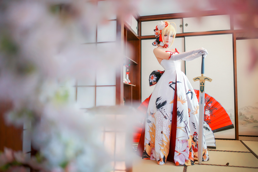 和风花嫁saber (2)
