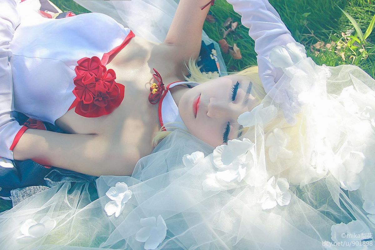 saber和风花嫁礼服 (1)