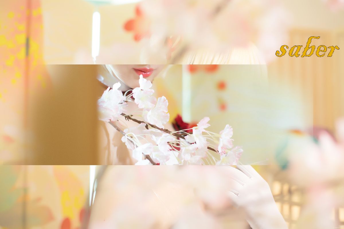 saber和风花嫁礼服 (7)