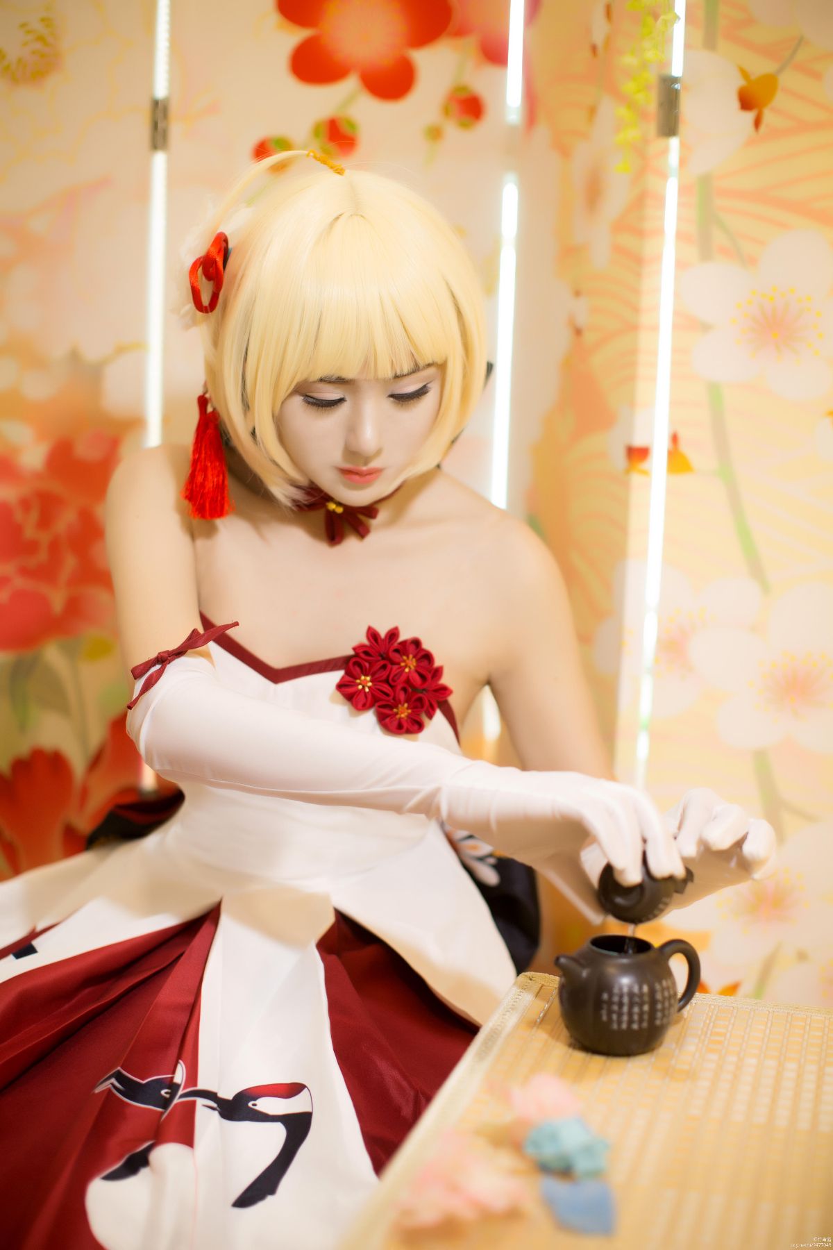 saber和风花嫁礼服 (16)