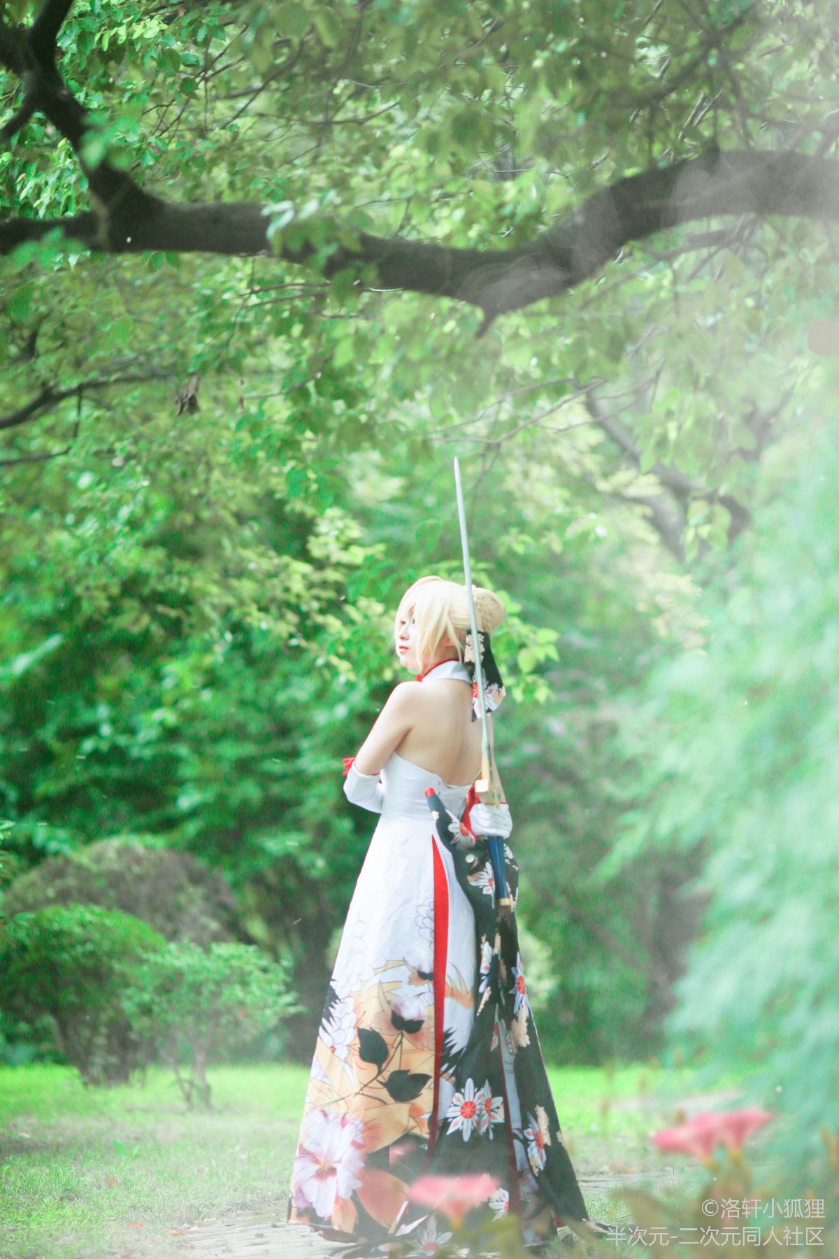 #COS正片#Saber#仙鹤礼服# (4)