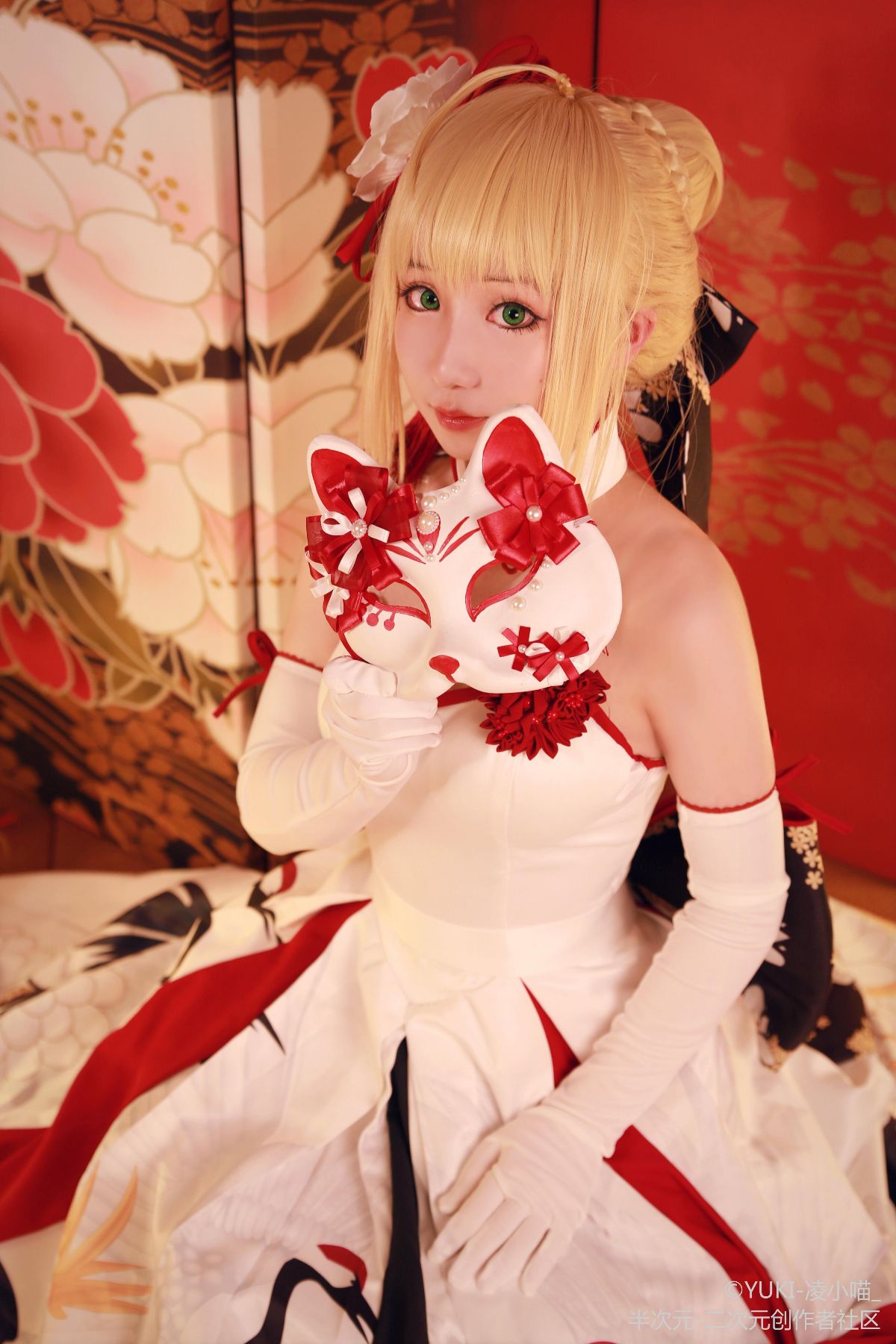 【正片】saber和风礼服 (5)
