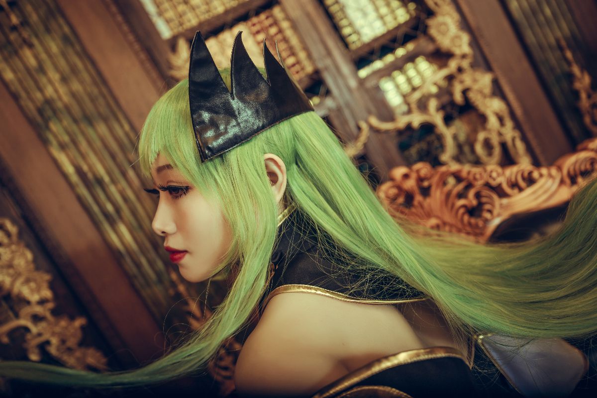 COS正片# CODE GEASS反叛的鲁路修# C.C.皇后装 (3)