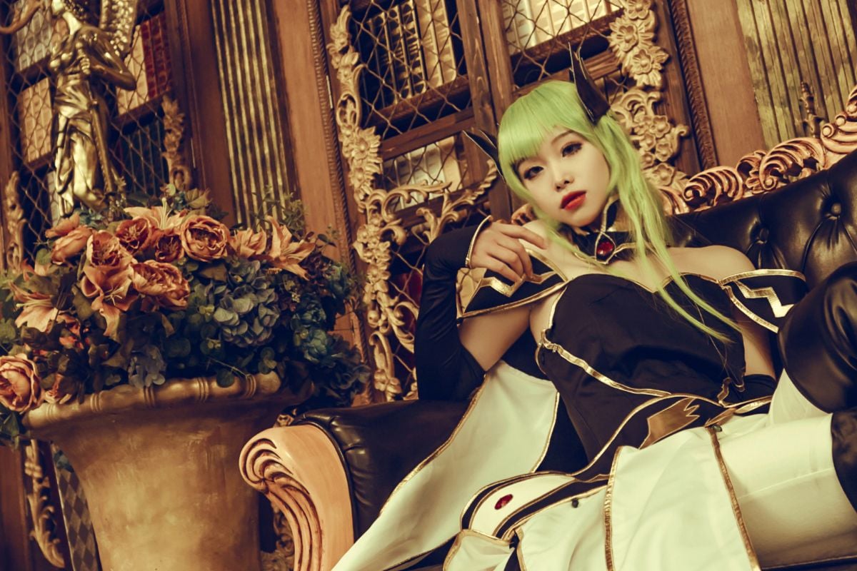 COS正片# CODE GEASS反叛的鲁路修# C.C.皇后装 (5)