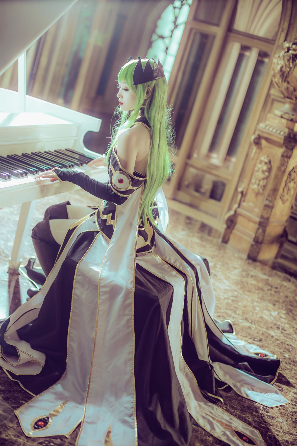 COS正片# CODE GEASS反叛的鲁路修# C.C.皇后装 (6)