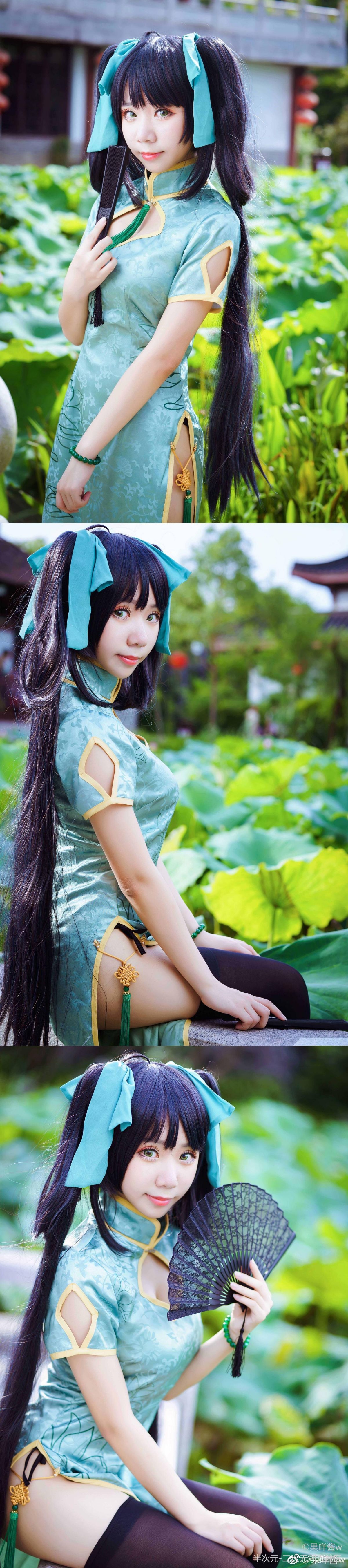 孙尚香旗袍 (6)