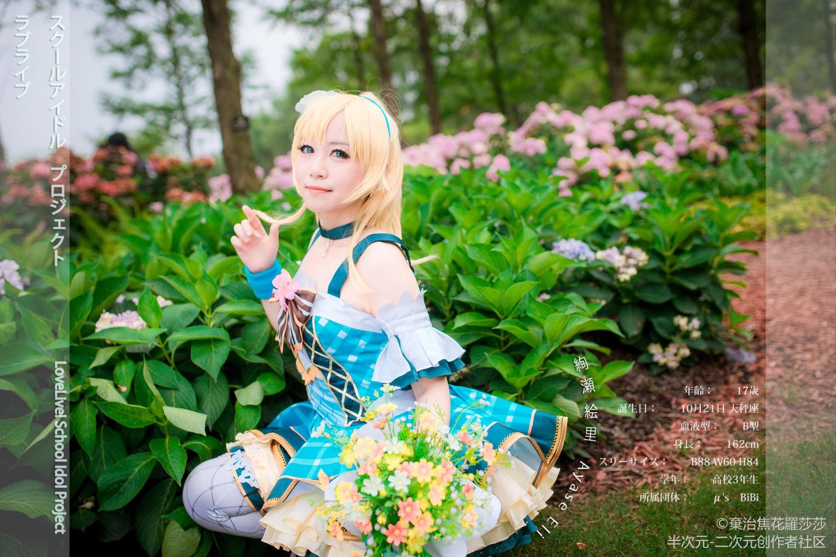 Lovelive 绚濑绘里花束觉醒 (7)