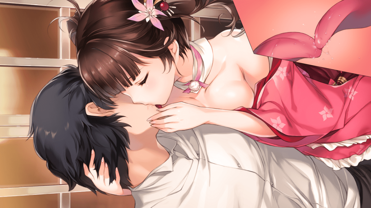 evb_006_イベ/羽華/唇/キス/目閉じ_カットイン/羽華/唇/舌先で触れ合う