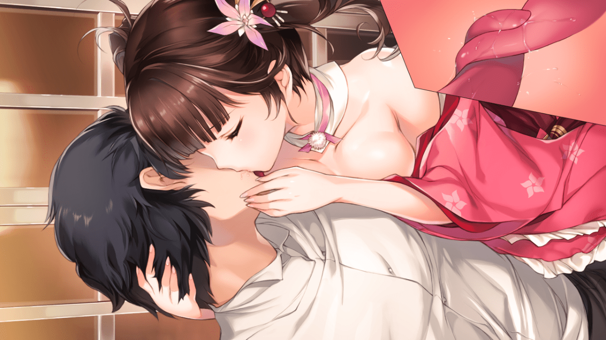 evb_007_イベ/羽華/唇/キス/目閉じ_カットイン/羽華/唇/舌を絡め合う