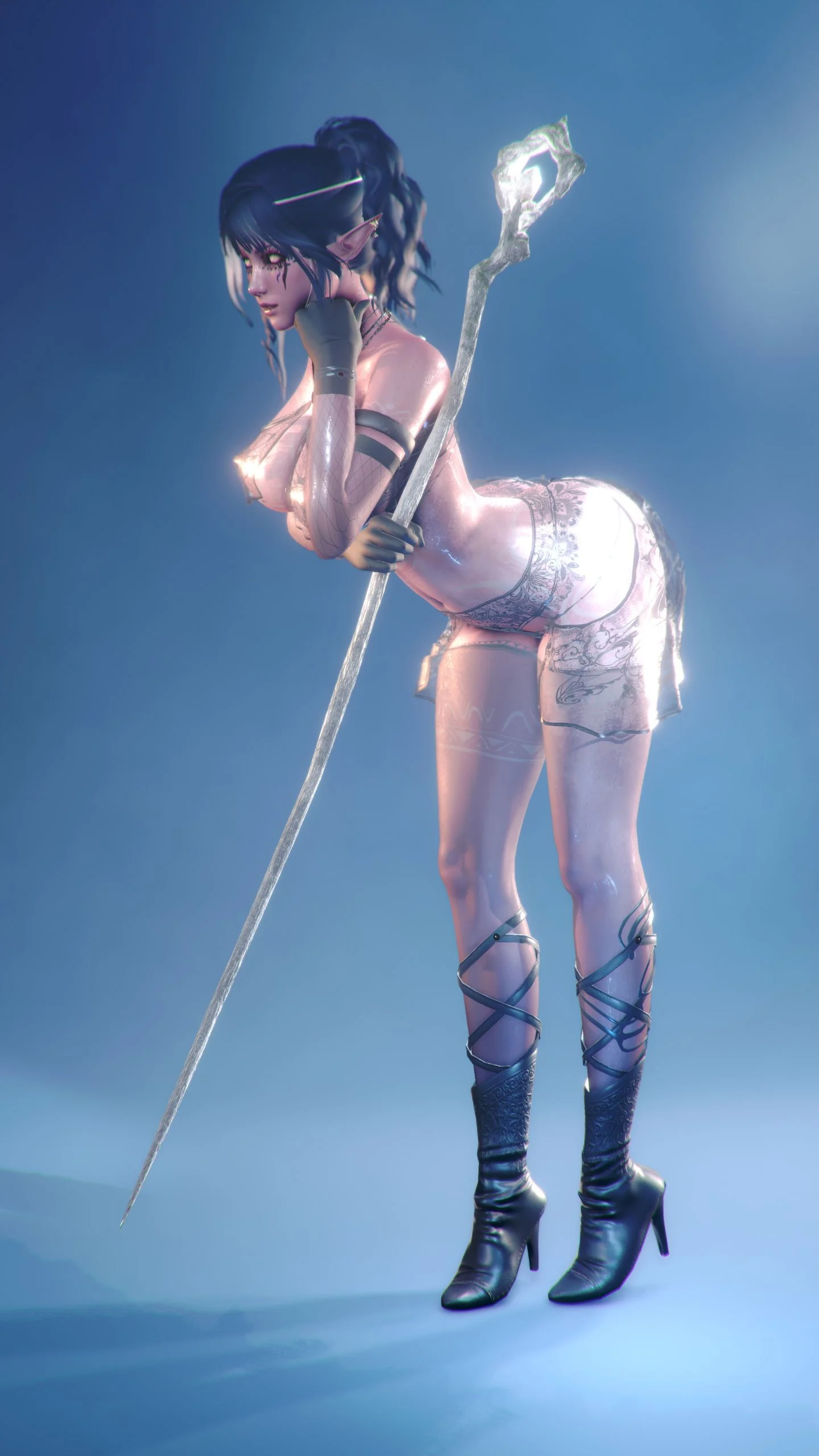 Dark elf - Posing 2