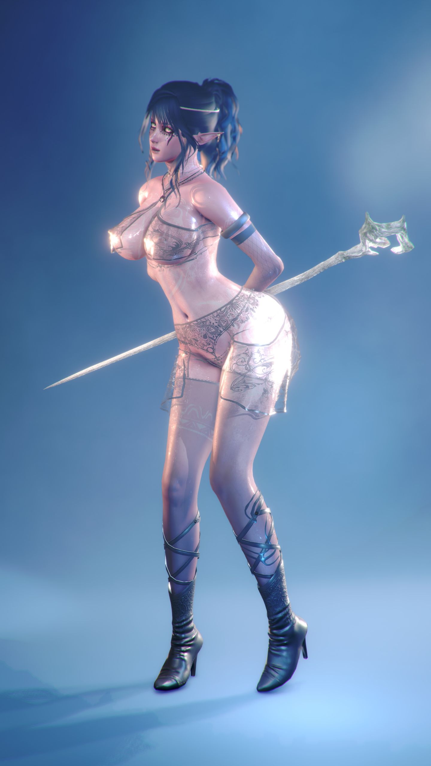 Dark elf - Posing 3