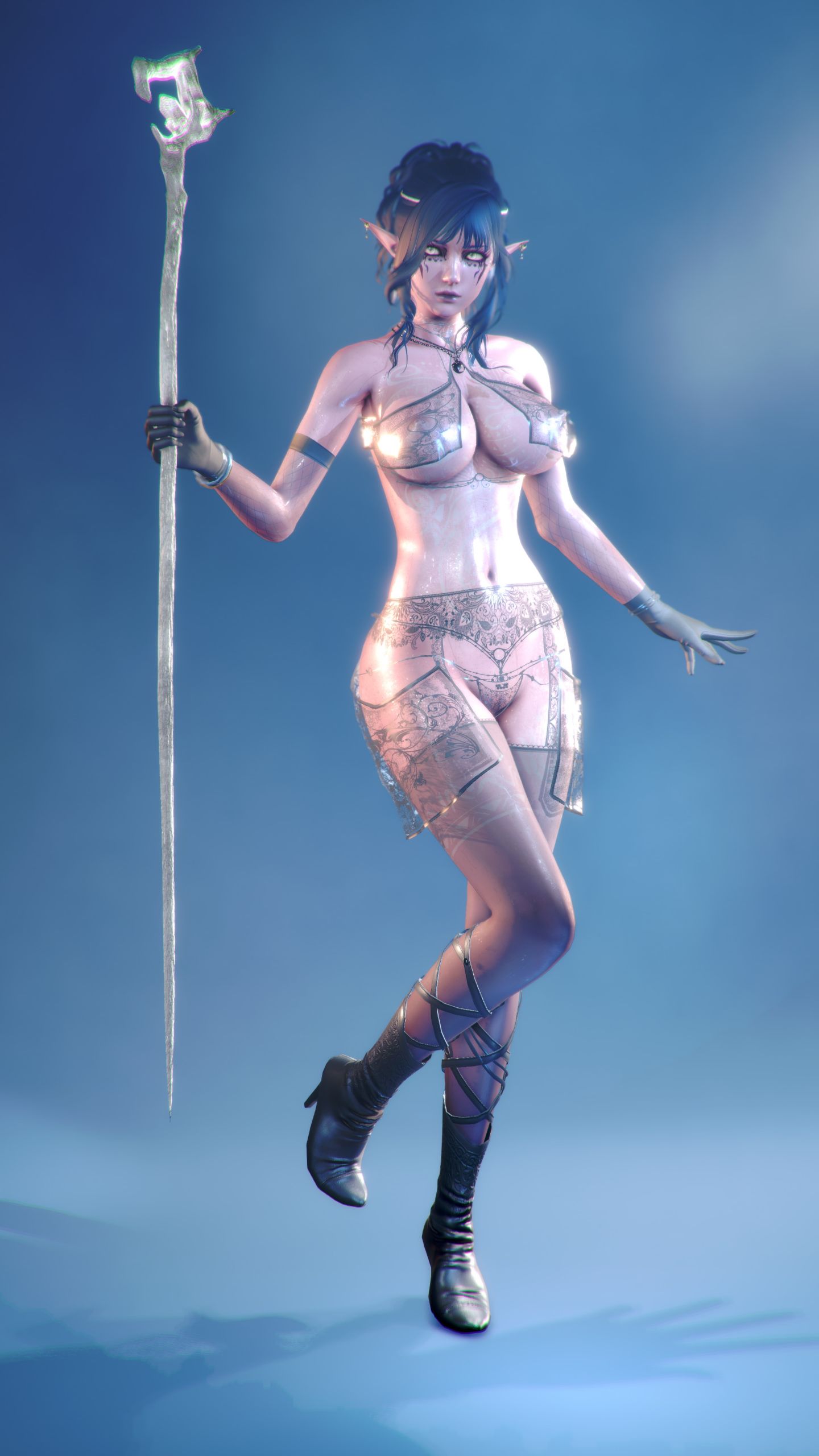 Dark elf - Posing