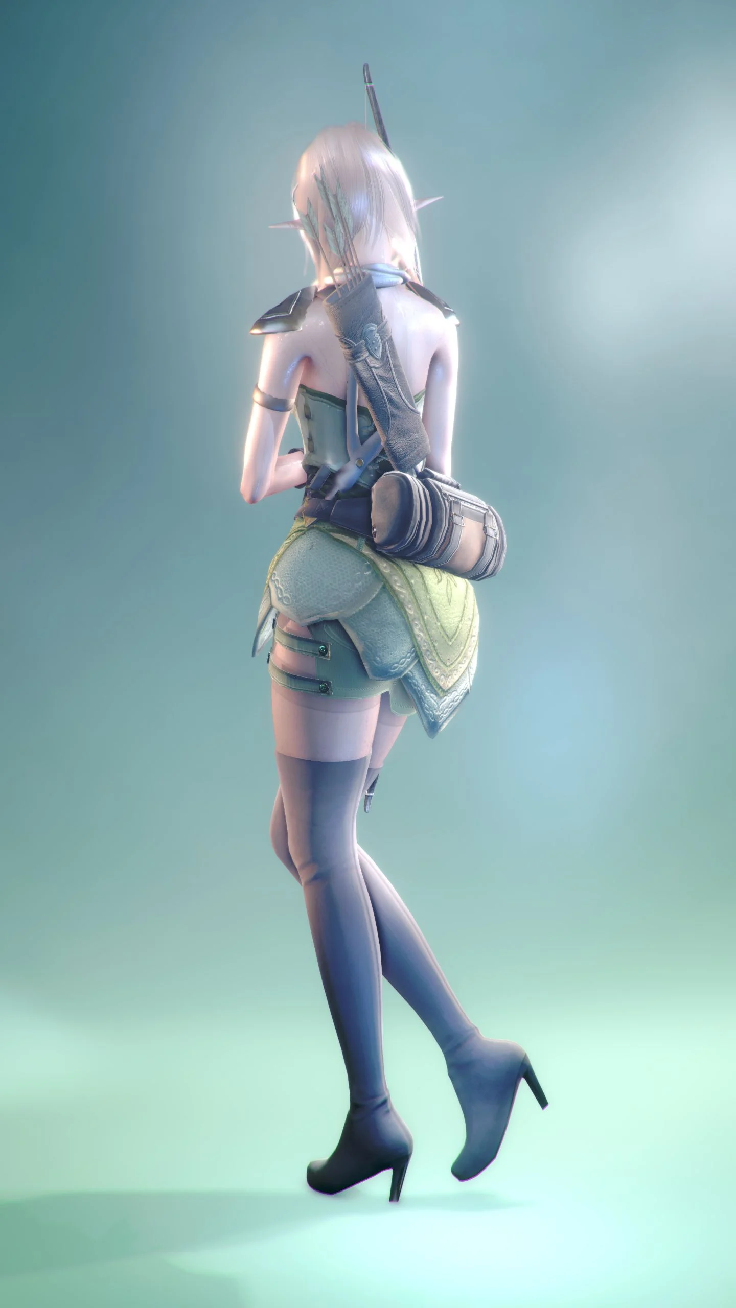 Elf archer - Back 1