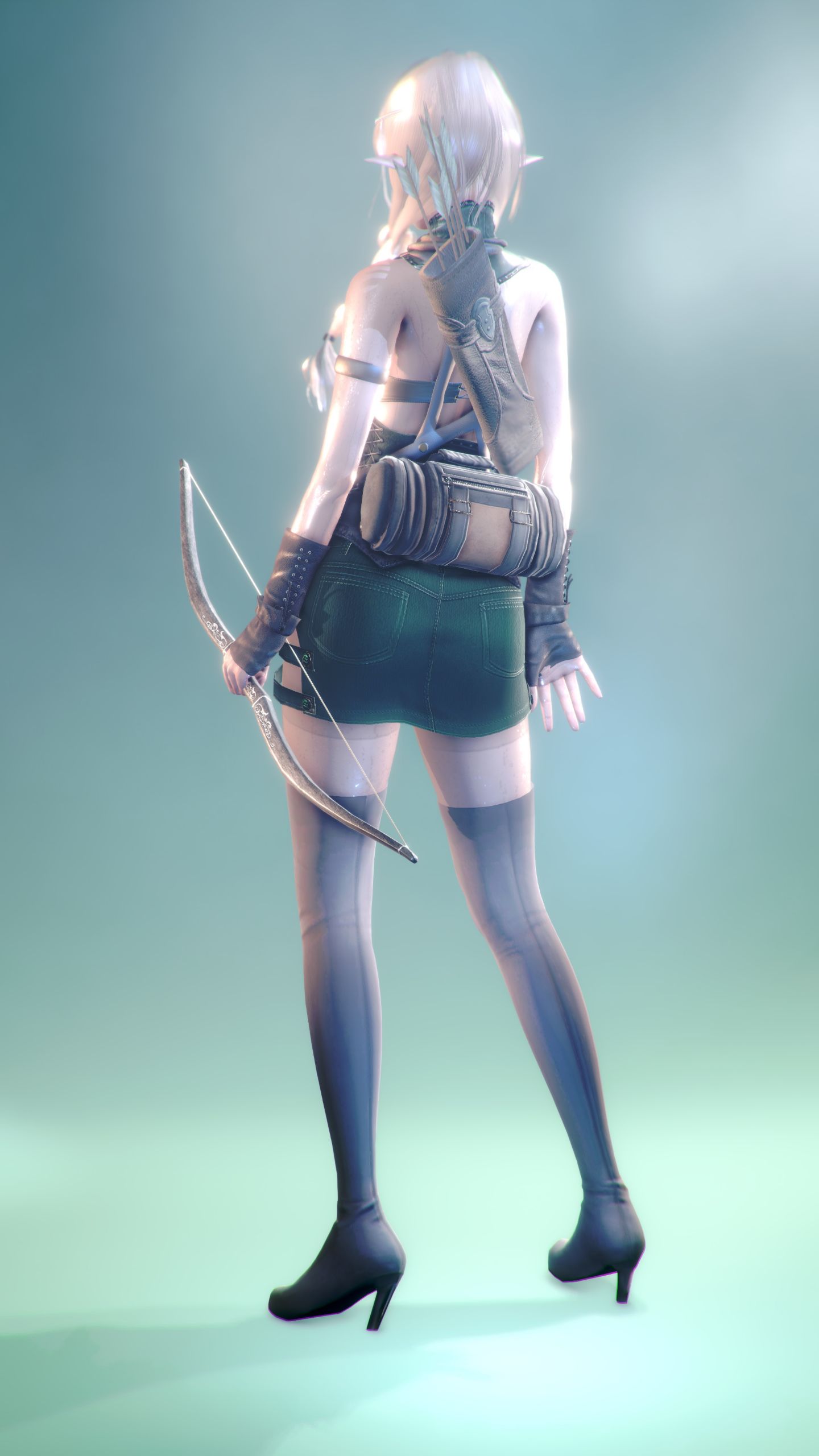 Elf archer - back