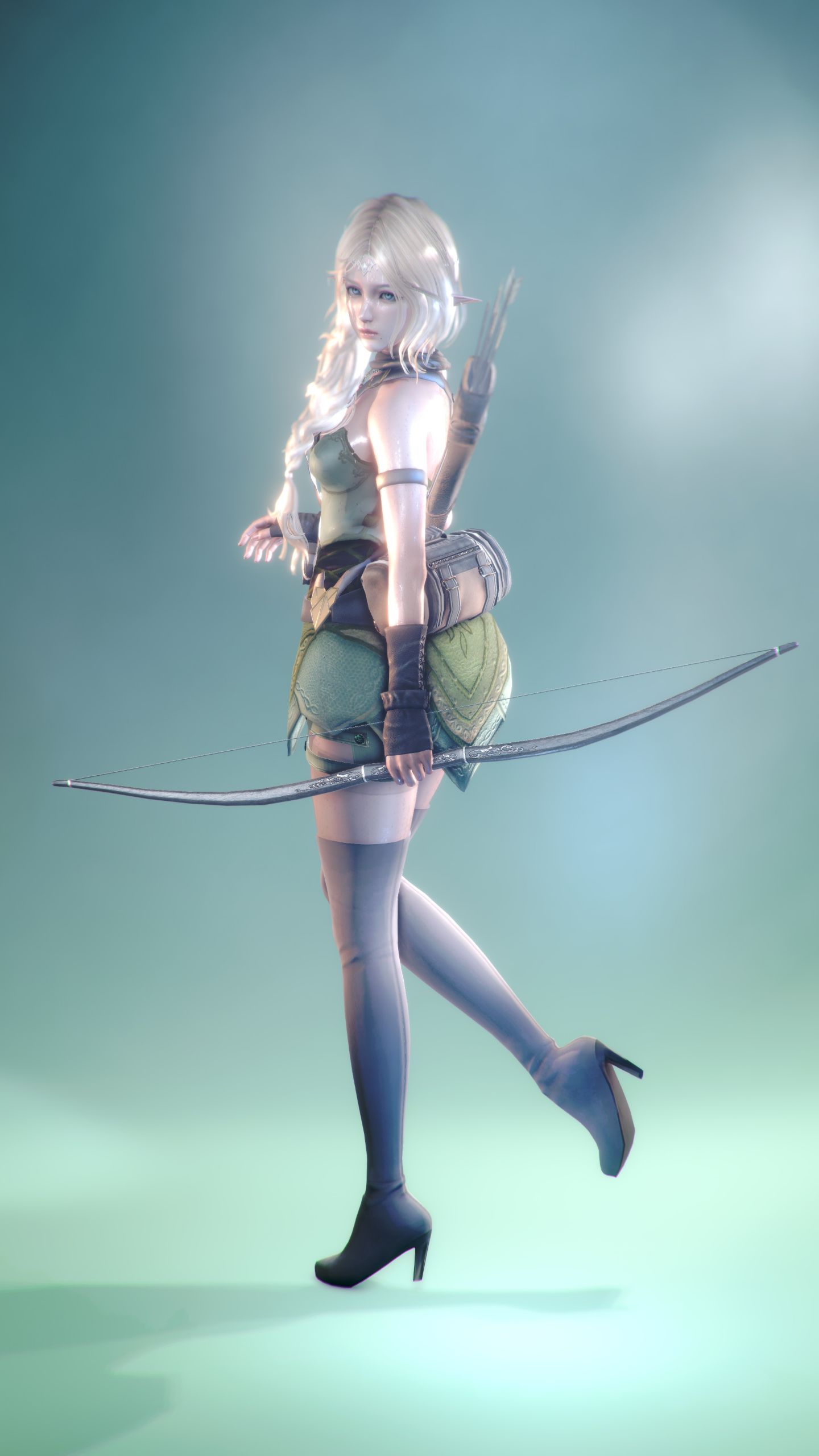 Elf archer - Hair 1