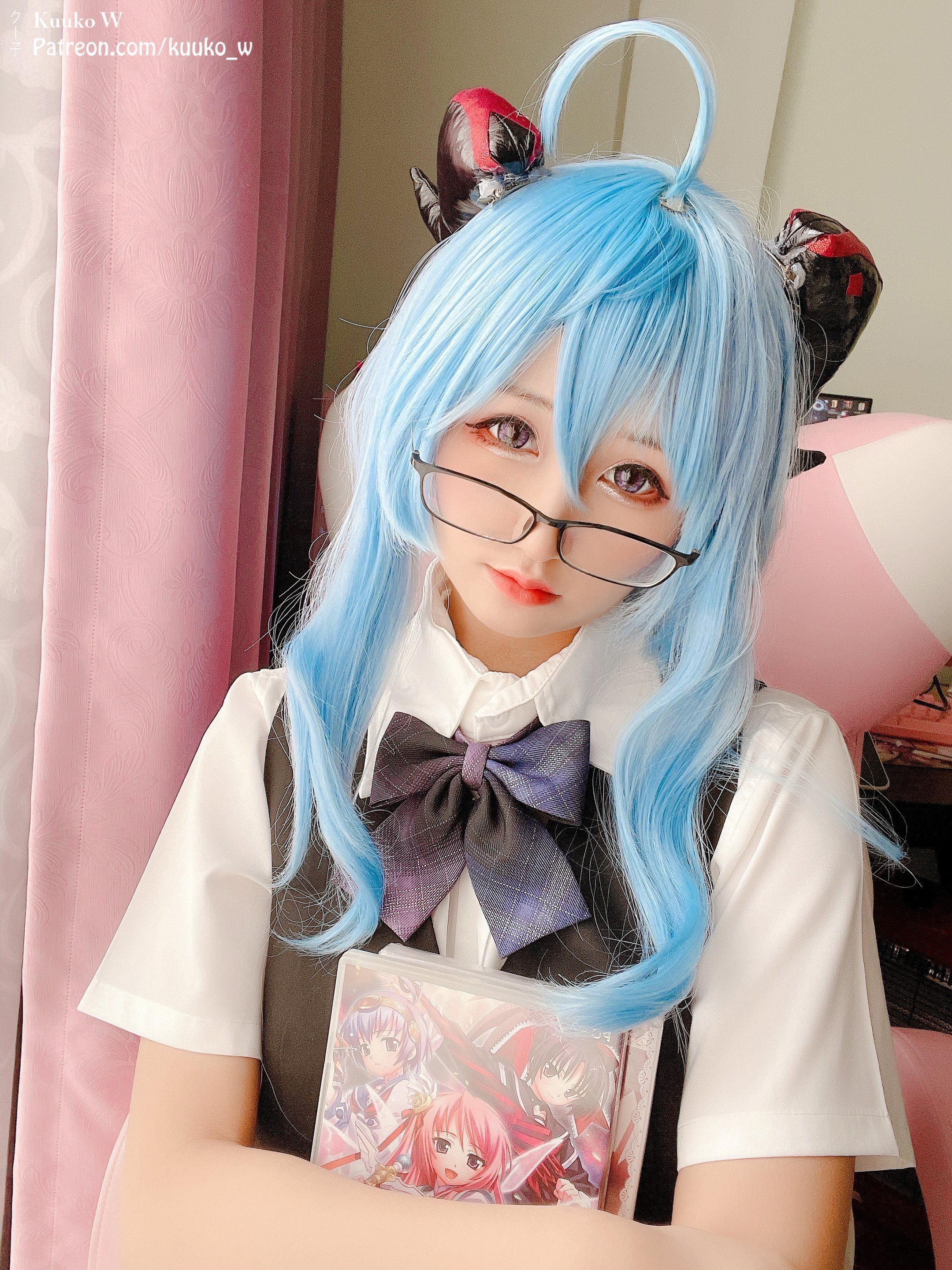KuukoW - Ganyu Pure Seifuku (02)