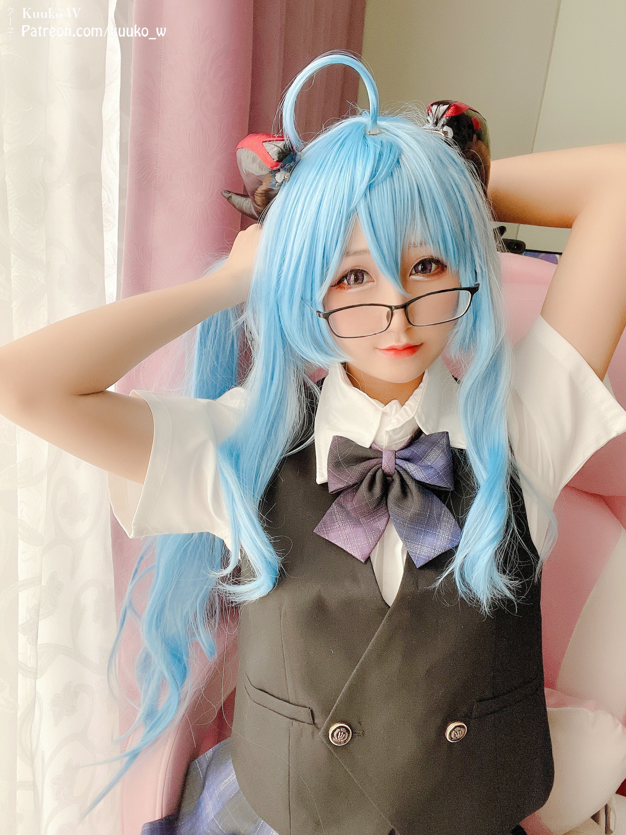 KuukoW - Ganyu Pure Seifuku (03)