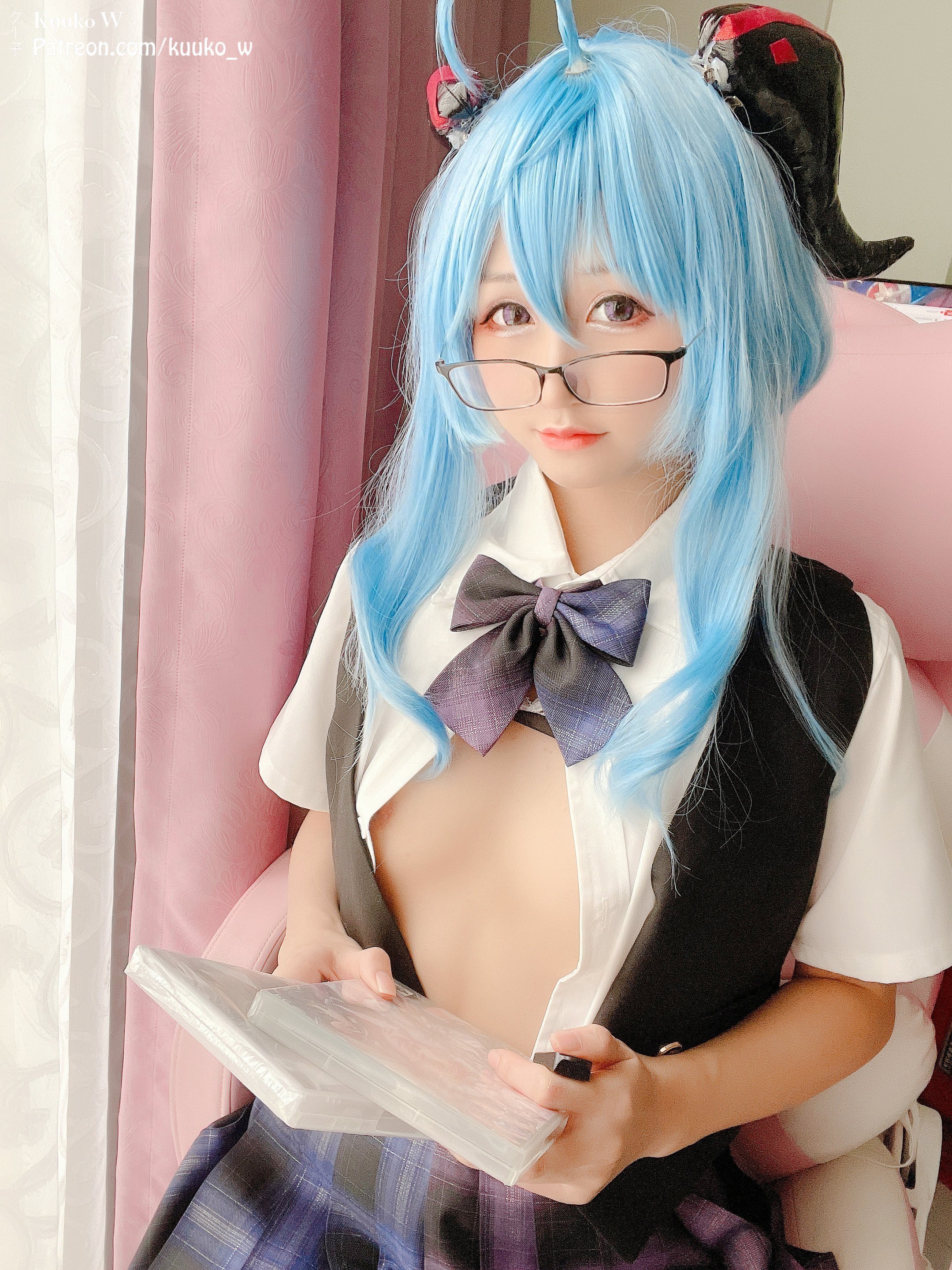 KuukoW - Ganyu Pure Seifuku (07)