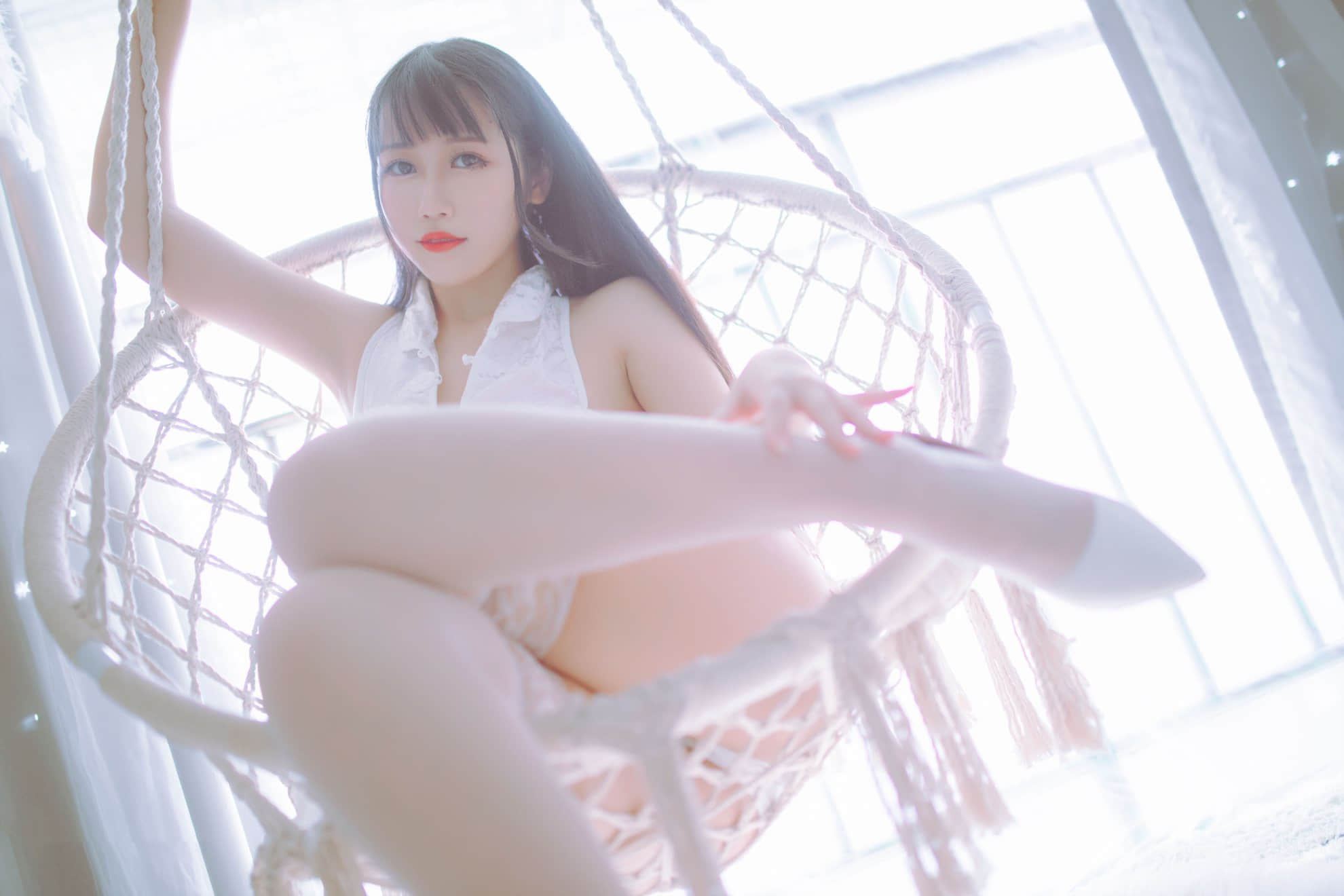 黑白旗袍双子_015