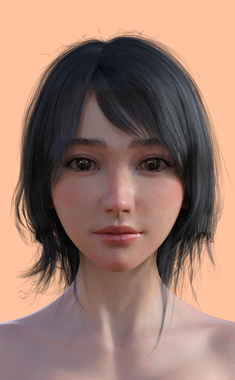 89530318_p0 3DCGキャラメイク 表情付け【デフォルト】