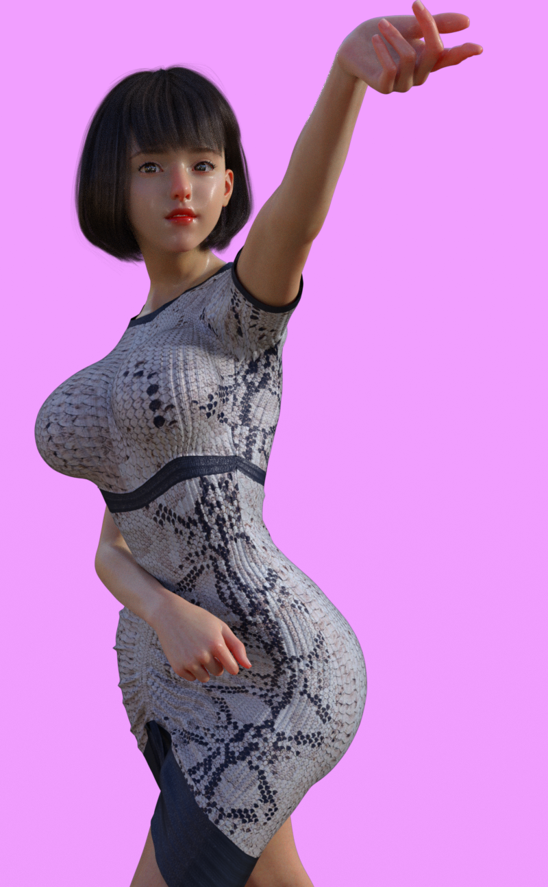 89564410_p0 3DCGキャラメイク 衣装設定