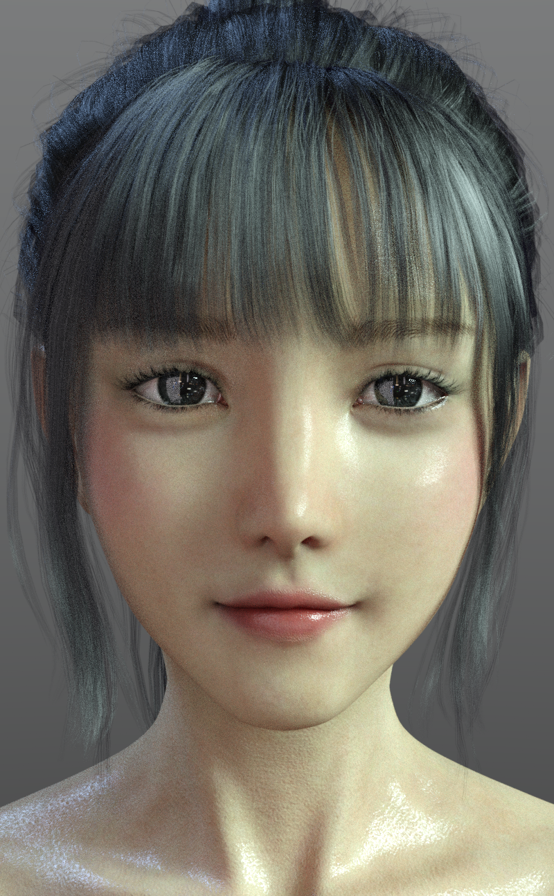 89724692_p0 3DCGキャラメイク ライティング設定