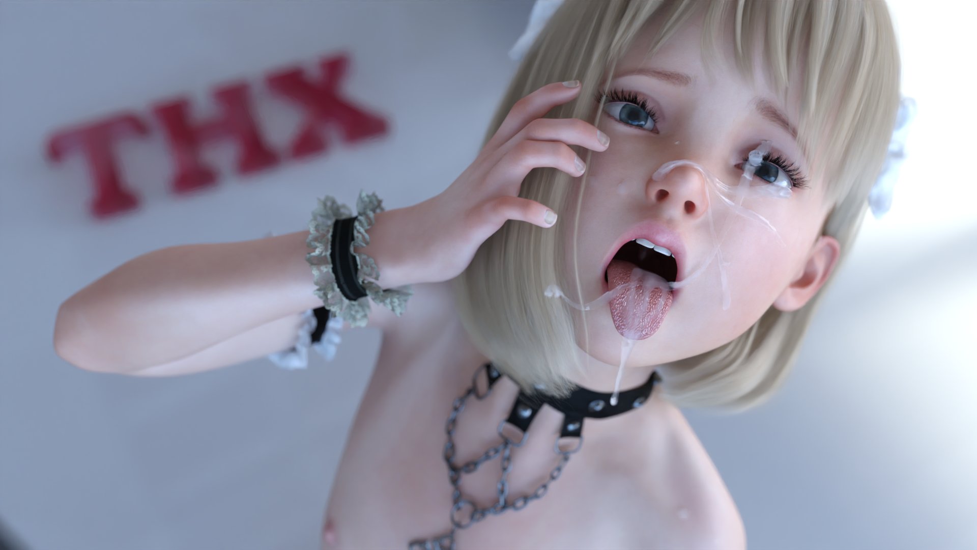 92329719_p1 Thanks!!100,000Followes!!:顔射で感謝!
