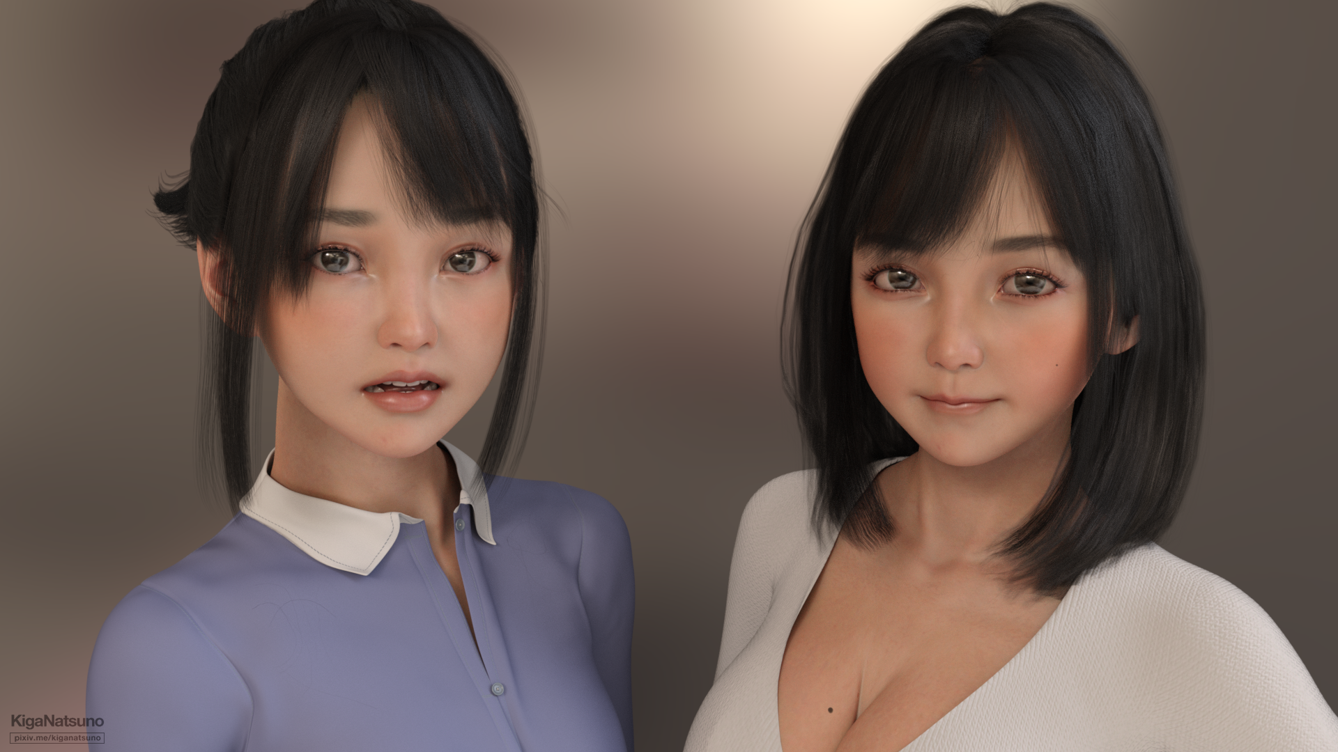 80665437_p0 同期ちゃんと後輩ちゃん(3D)