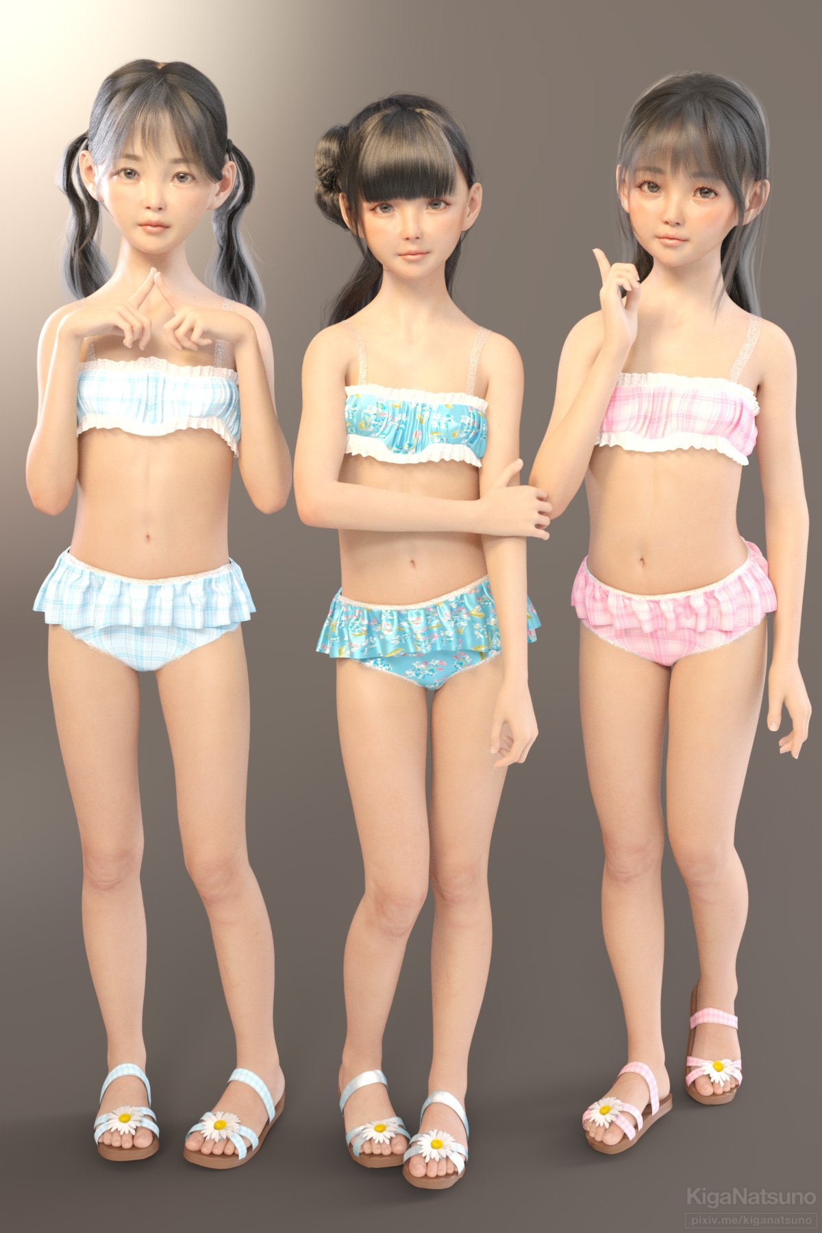 83603359_p0 雨宮さんの水着をうちの子に着せました。その1