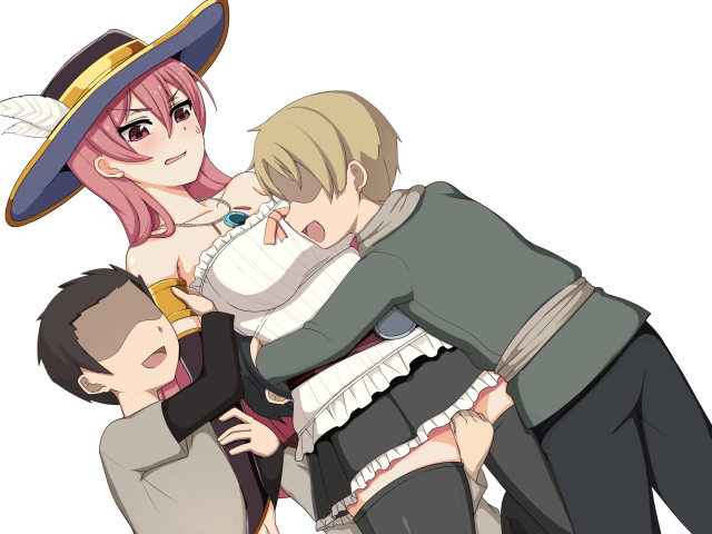 162_70_Itazura_Three_People_Hand_Man_Facial_Expression_1