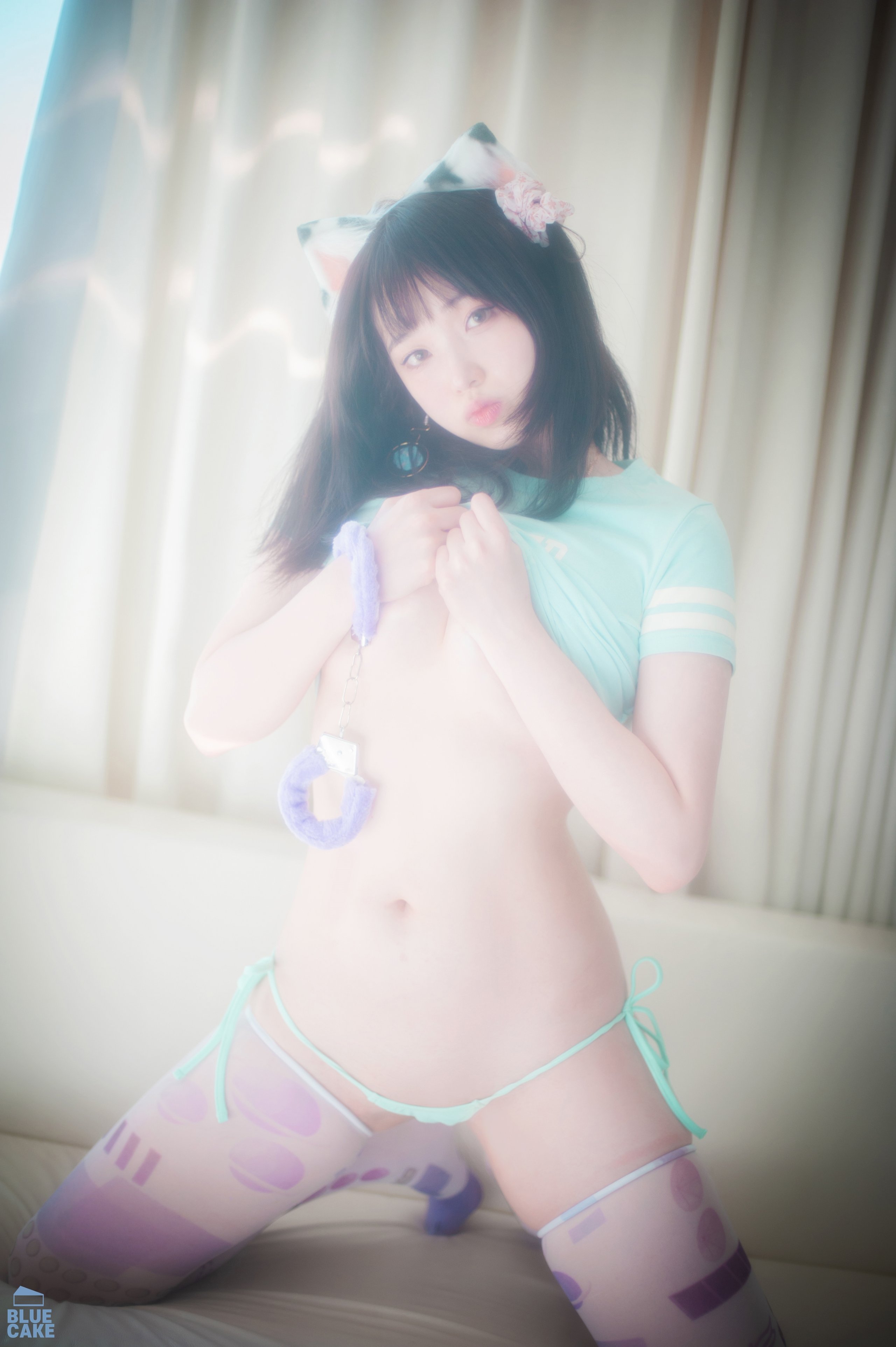 BLUECAKE-Bambi-Naughty-Cats-Pink-and-Mint-RED-MrCong.com-124