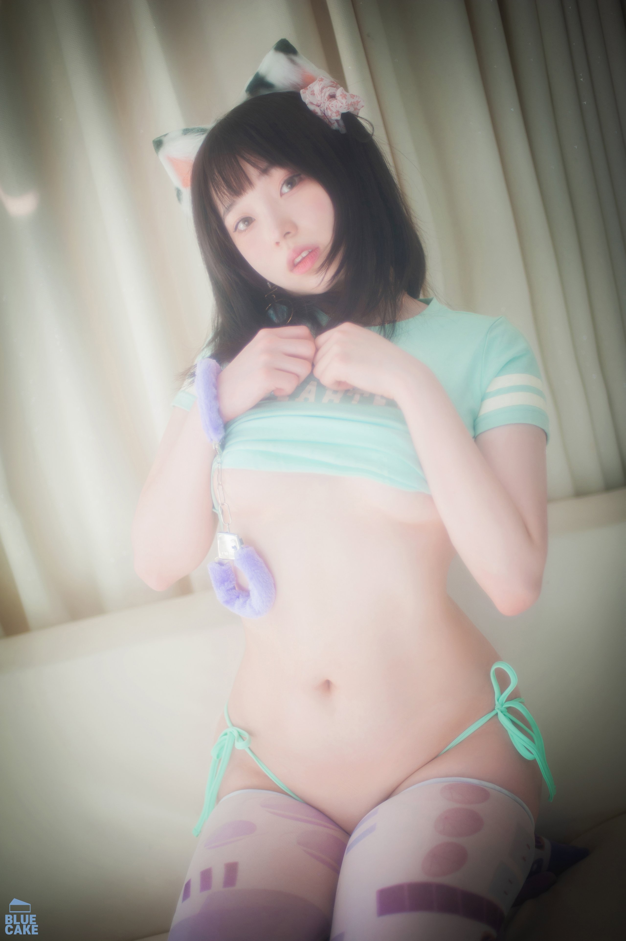 BLUECAKE-Bambi-Naughty-Cats-Pink-and-Mint-RED-MrCong.com-129