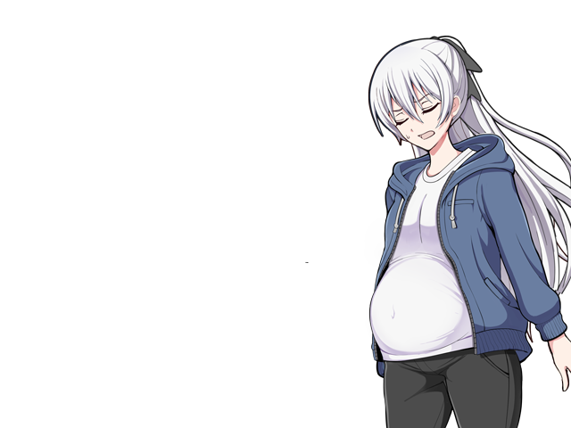 788_Standing_Picture_Right_Haruka_Plain_Clothes_Belly_Bote_08